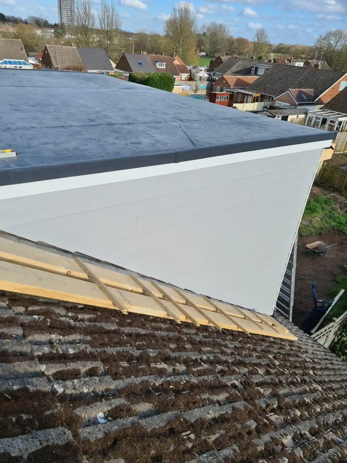 flat roof epdm