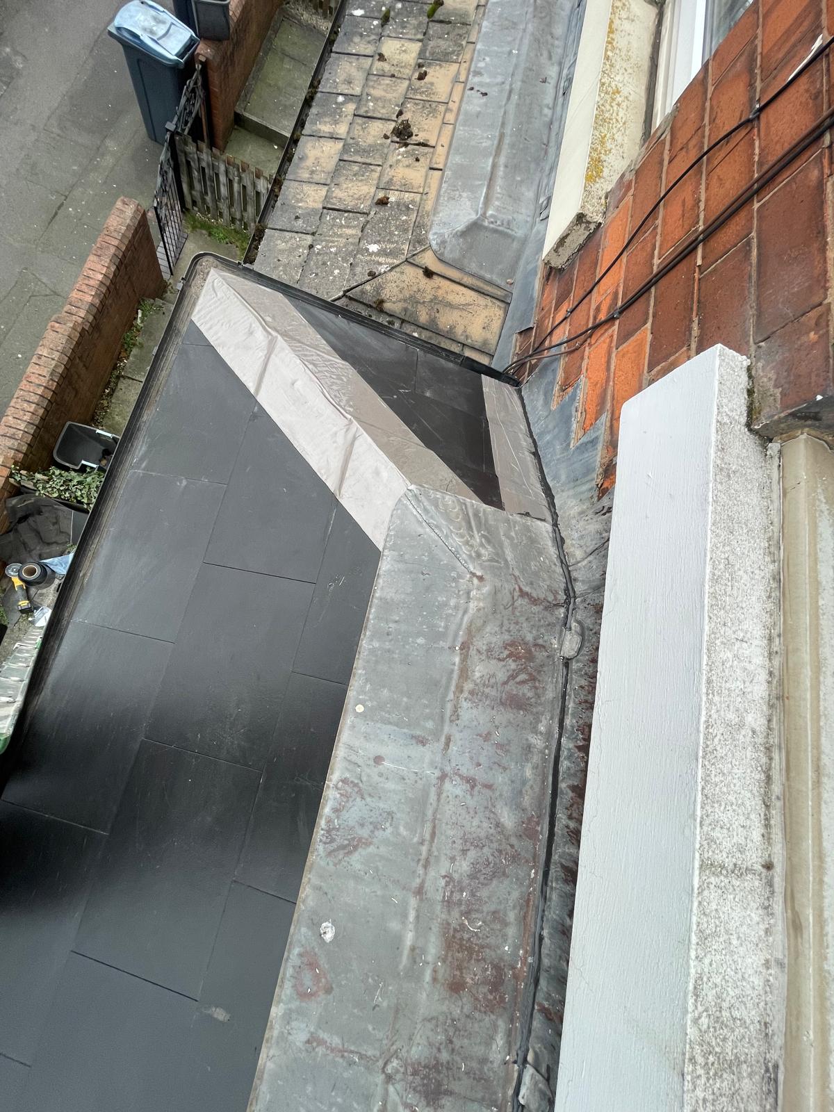 repaired roof in Birmingham